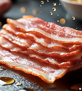 烟熏原味生培根